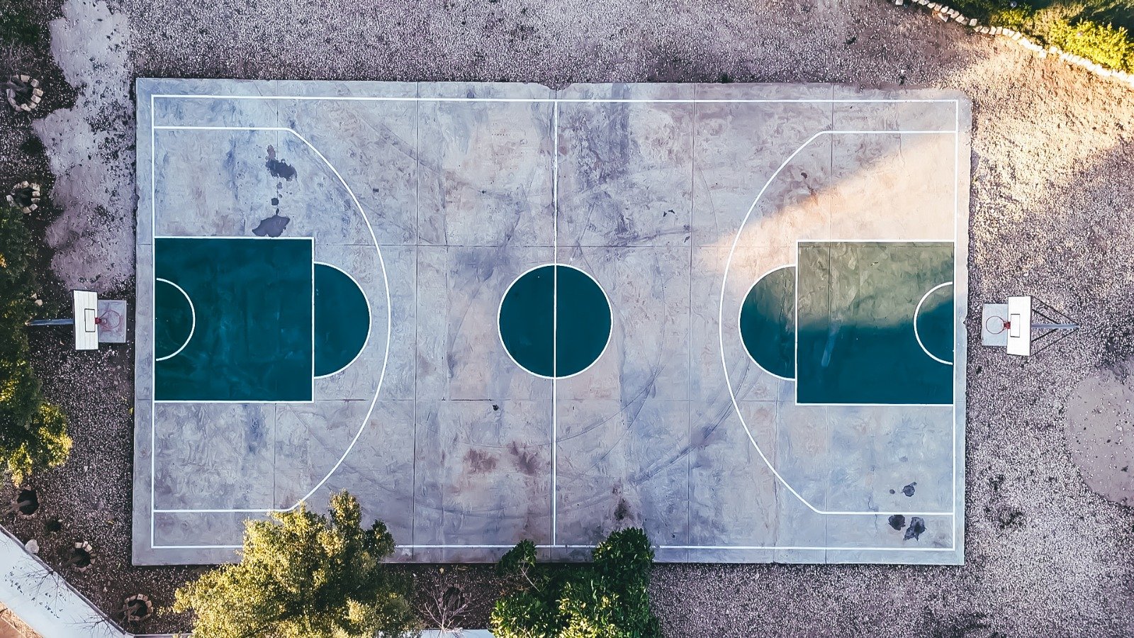 Terrain de basket