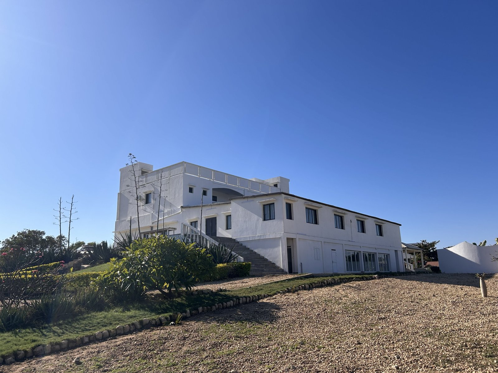 Le bâtiment historique du Belvédère